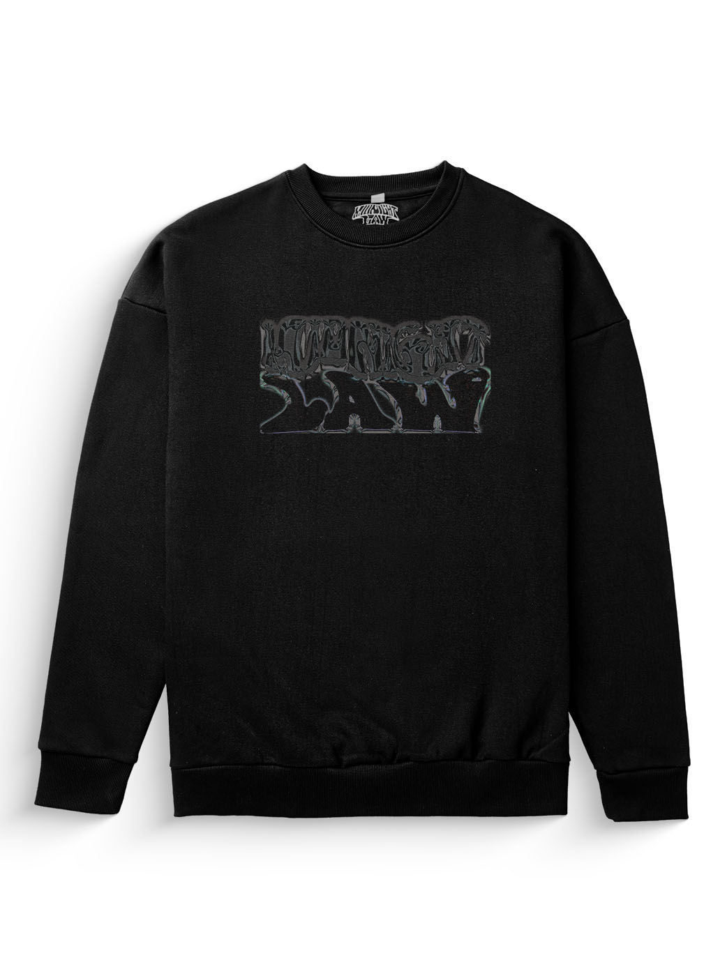 Liquid Black Sweatshirt