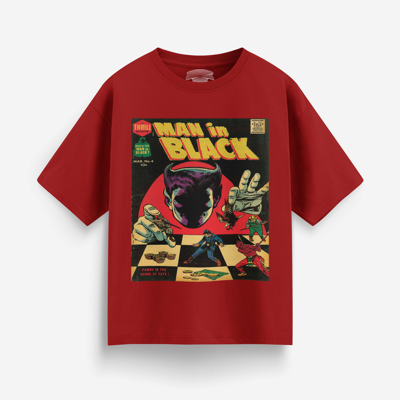 Man in Black T-Shirt