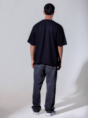 Man in Black T-Shirt