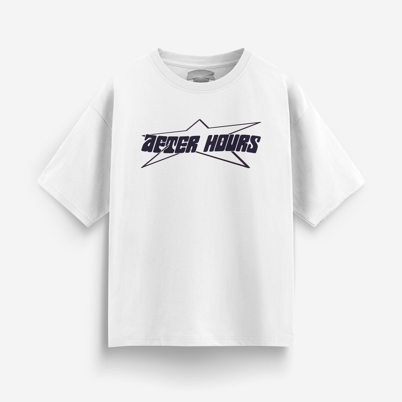 [White / M] After Hours Oversized T-Shirt