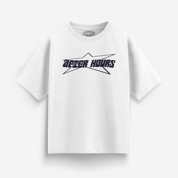 [White / M] After Hours Oversized T-Shirt