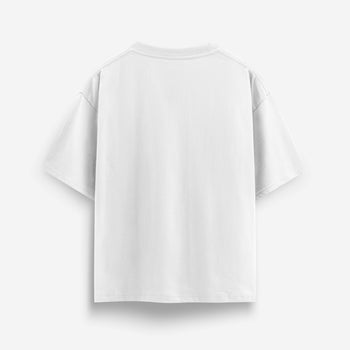 [White / M] After Hours Oversized T-Shirt