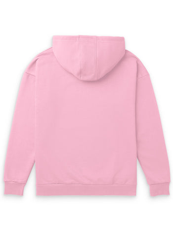 [Pink / L] Basic Heavyweight Hoodie [Unisex] - 400 GSM