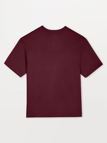 [Maroon / L] Nightmares Oversized T-Shirt