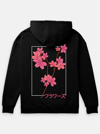 Flowers Heavyweight Hoodie [Unisex] - 400 GSM-Vintage Art Collection featuring t-shirts, oversized t-shirts, hoodies, and sweatshirts with timeless designs, combining classic style and modern comfort