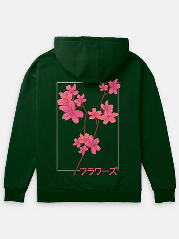 Flowers Heavyweight Hoodie [Unisex] - 400 GSM-Vintage Art Collection featuring t-shirts, oversized t-shirts, hoodies, and sweatshirts with timeless designs, combining classic style and modern comfort
