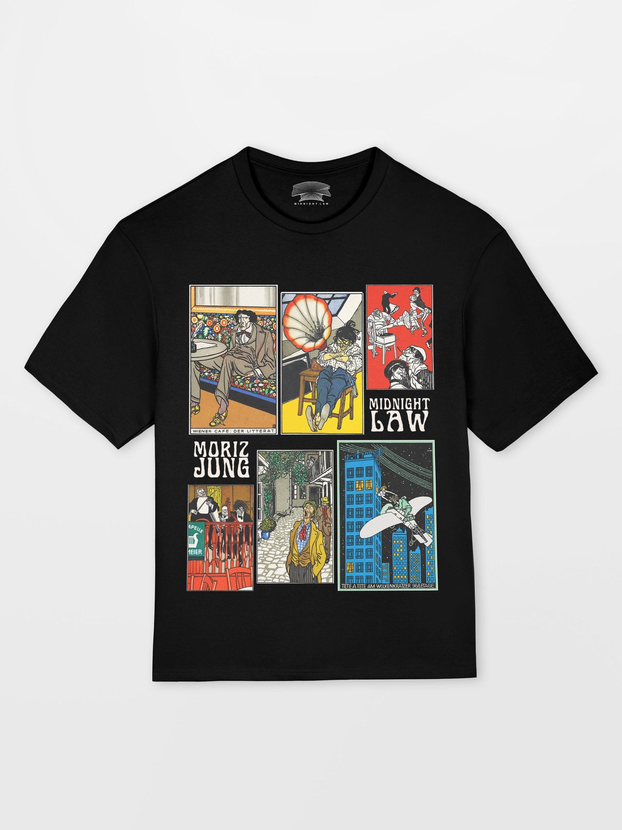 [Black / L] Moriz Jung Oversized T-Shirt