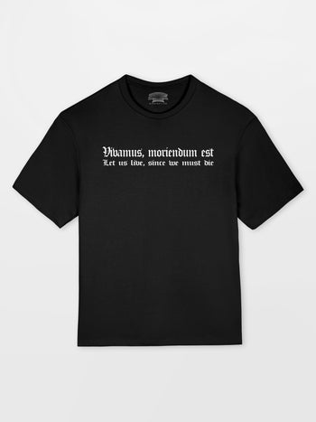 [Black / L] Vivamus Oversized T-Shirt