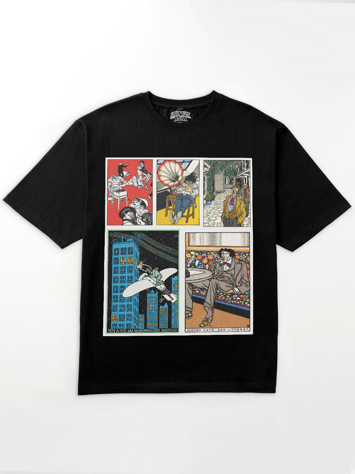 [Black / L] Moriz Jung Oversized T-Shirt