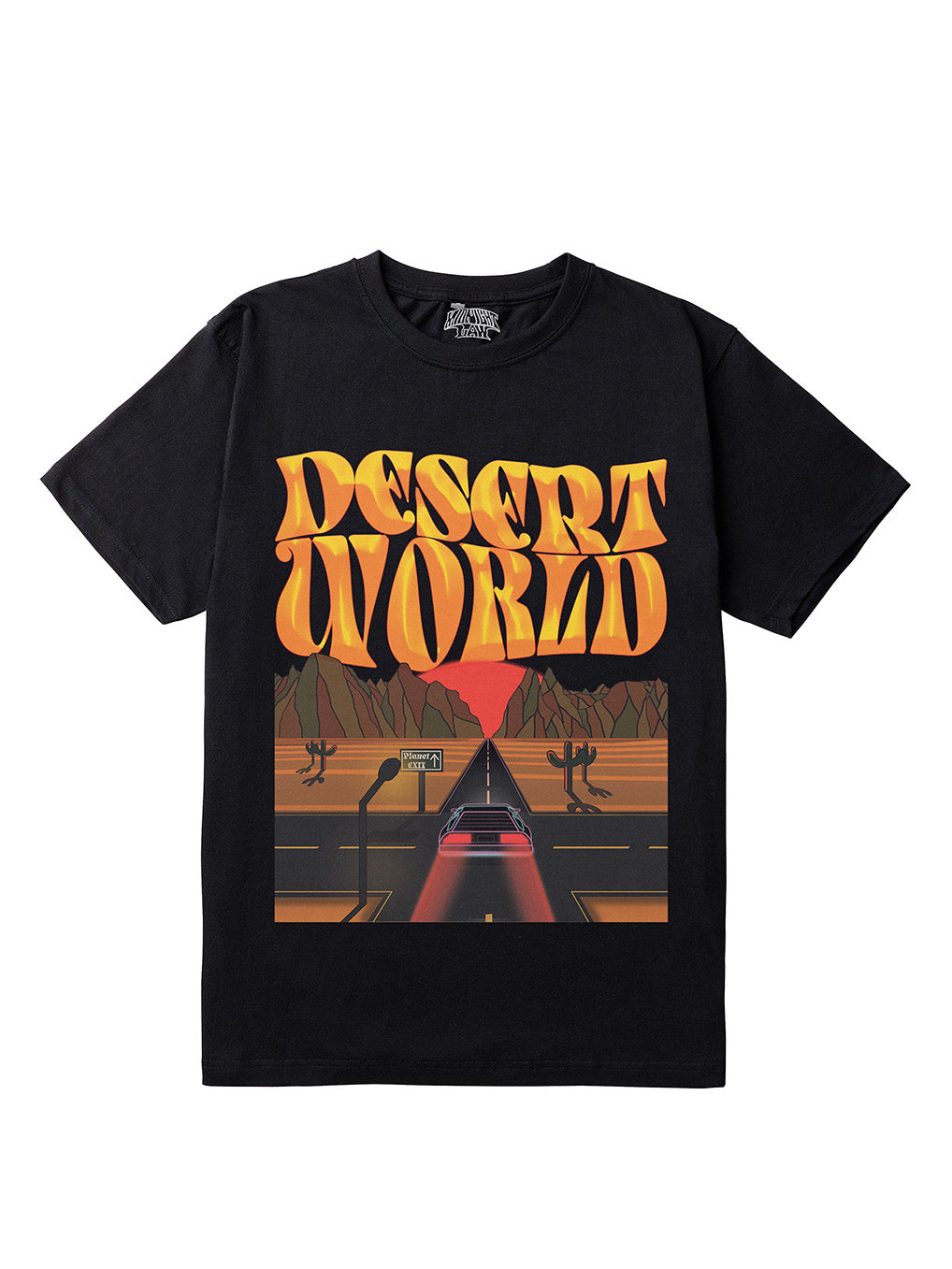 [Black / M] Desert World Regular Fit T-Shirt