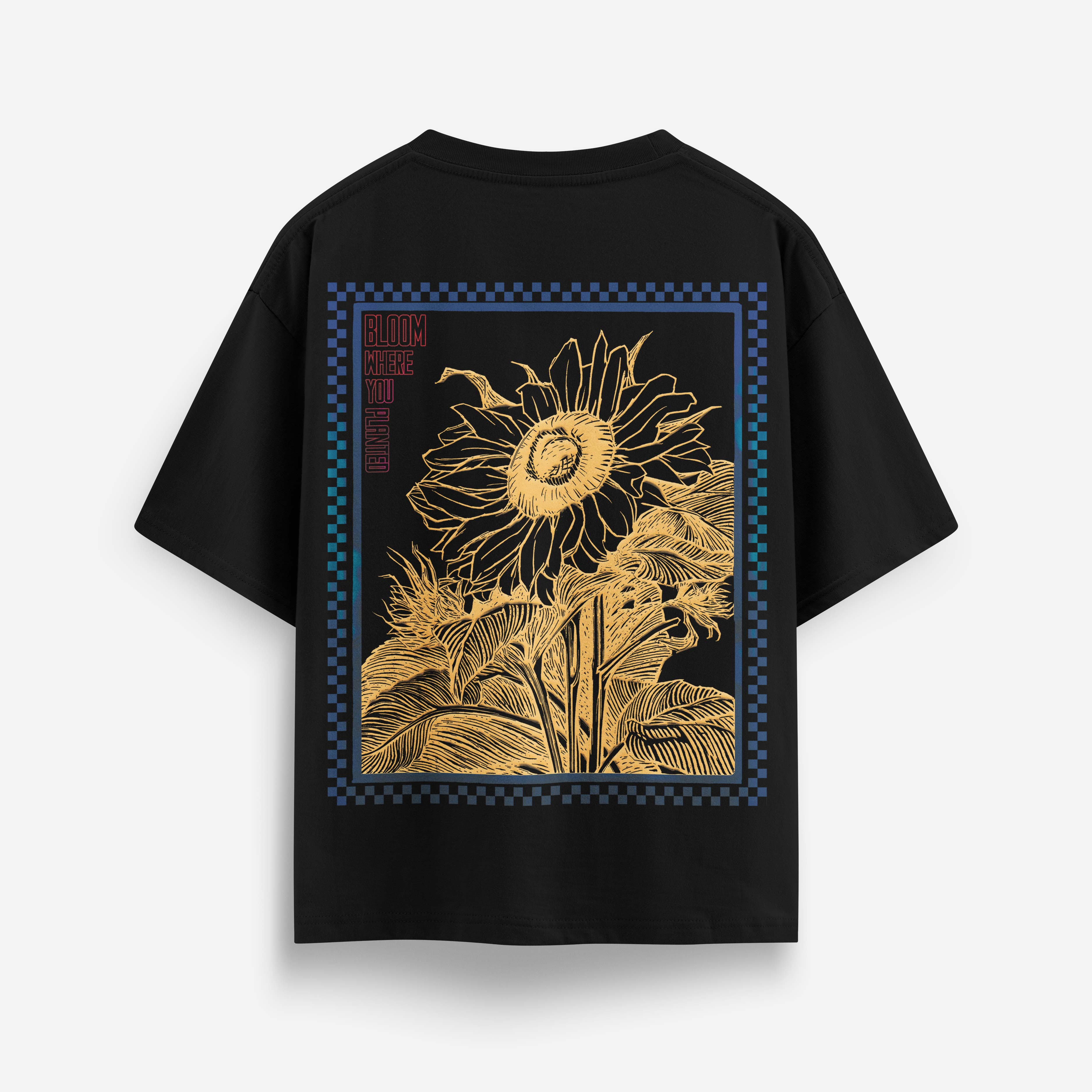 Bloom Heavyweight Oversized T-Shirt - 280 GSM Midnight LAW