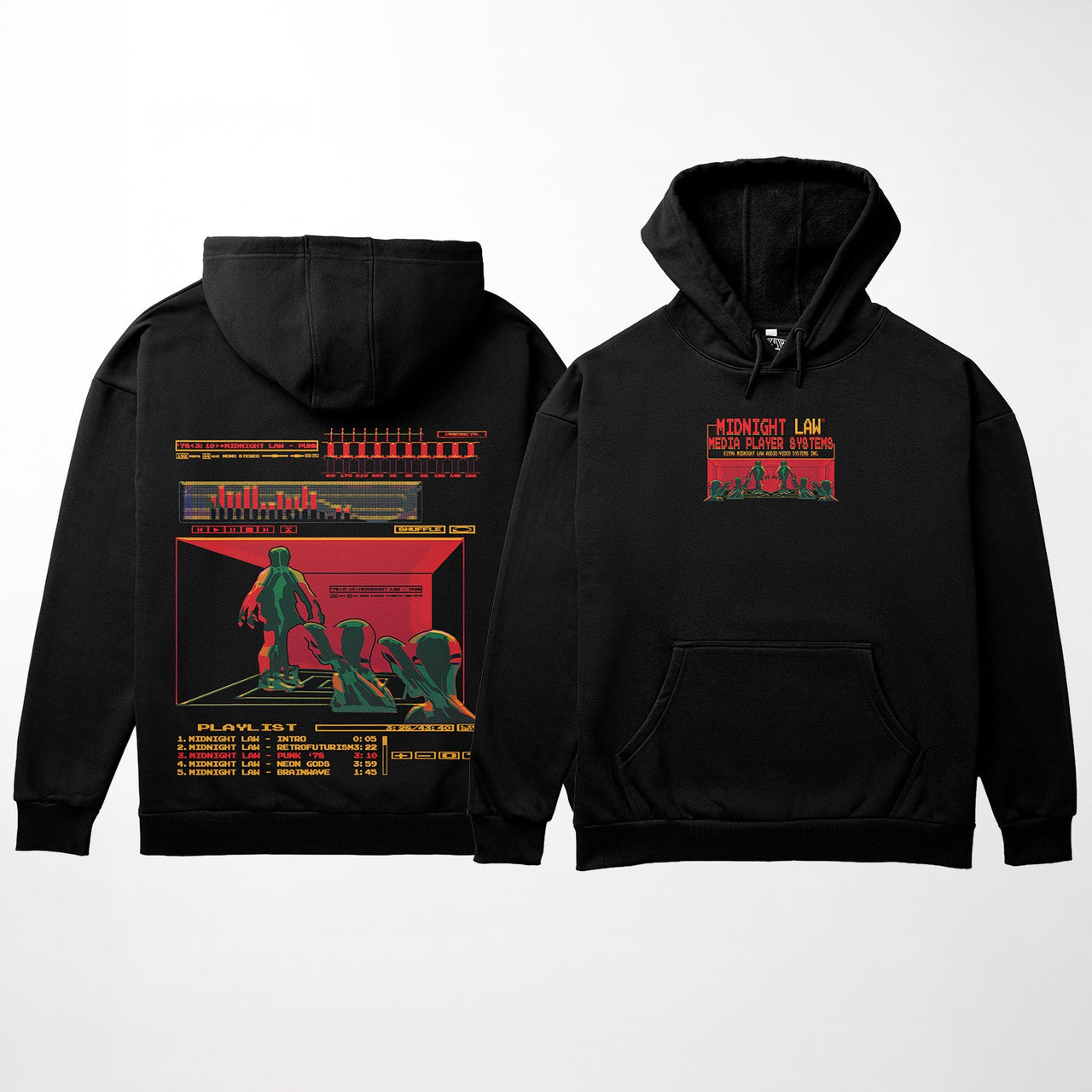 Media Player Hoodie  - AW25