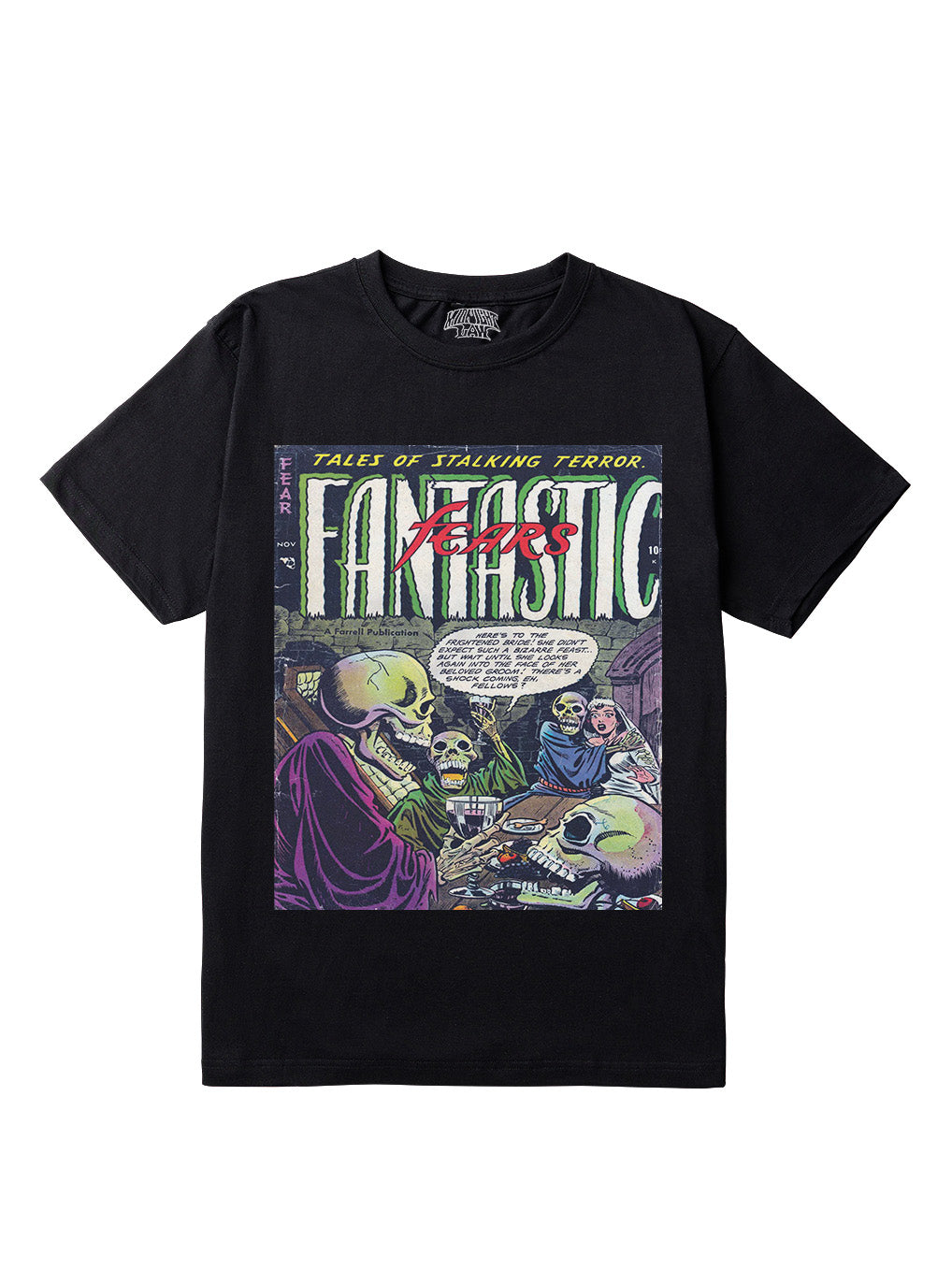 [Black / L] Fantastic Fears Regular Fit T-Shirt