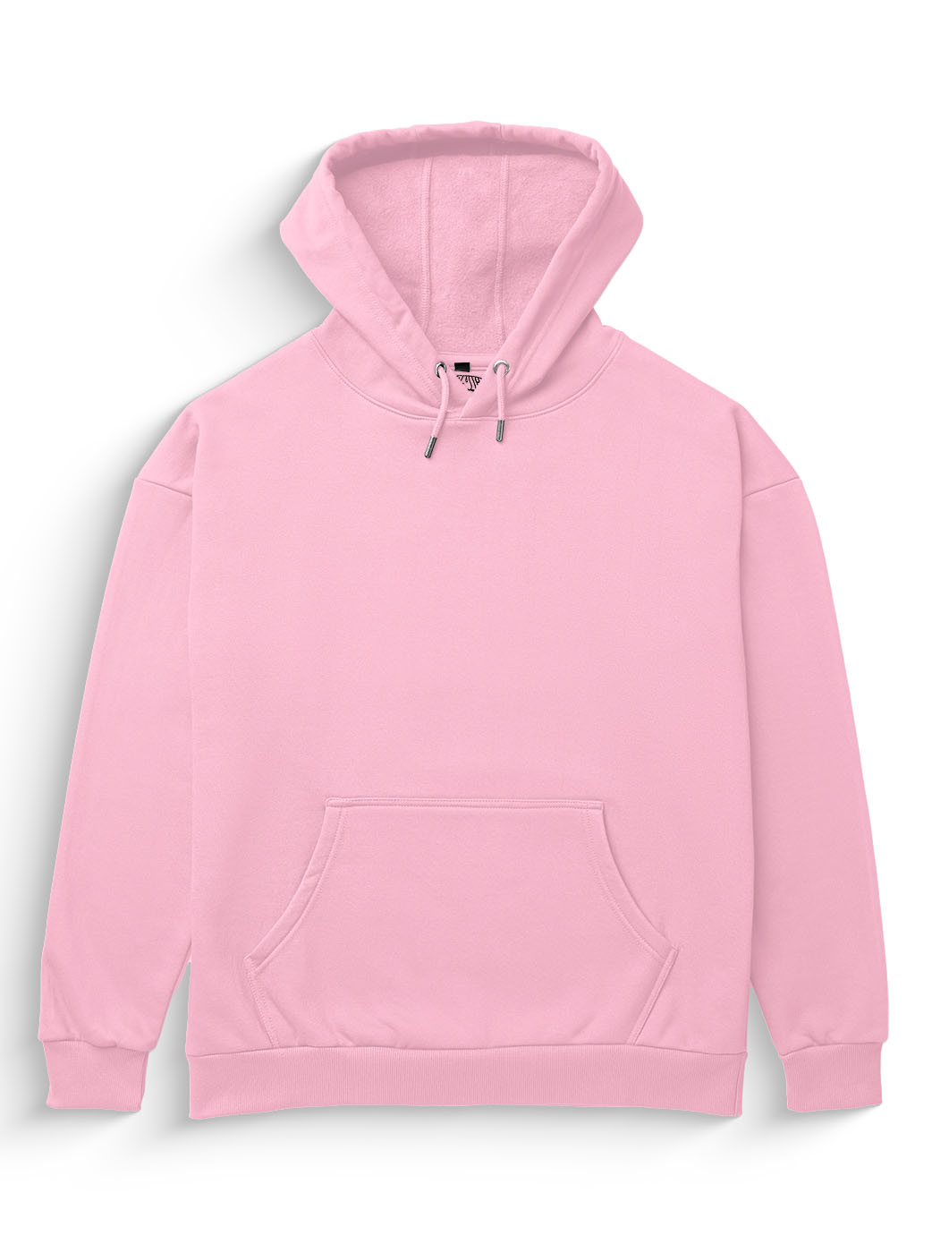 [Pink / S] Basic Heavyweight Hoodie [Unisex] - 400 GSM
