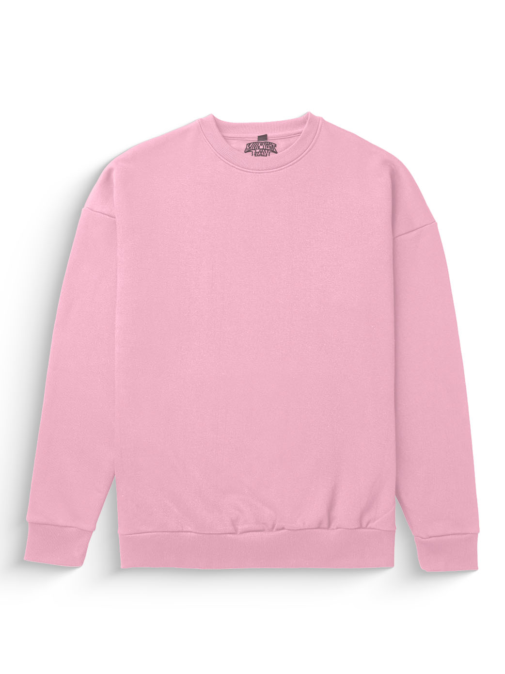 [Pink / S] Basic Heavyweight Sweatshirt [Unisex] - 400 GSM