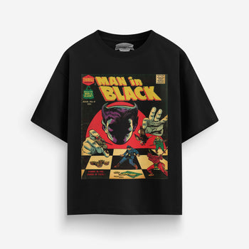 Man in Black T-Shirt