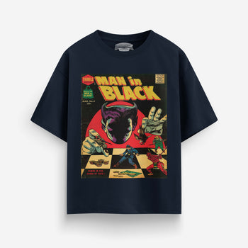 Man in Black T-Shirt