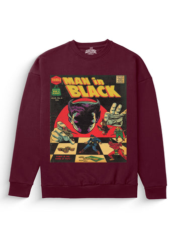 Man in Black Sweatshirt