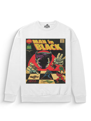 Man in Black Sweatshirt