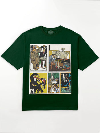 [Forest Green / XL] Moriz Jung V2 Oversized T-Shirt
