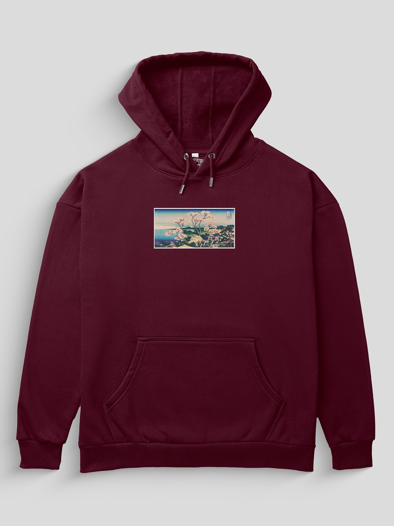 Japanese Woodblock Heavyweight Hoodie [Unisex] - 400 GSM-Vintage Art Collection featuring t-shirts, oversized t-shirts, hoodies, and sweatshirts with timeless designs, combining classic style and modern comfort