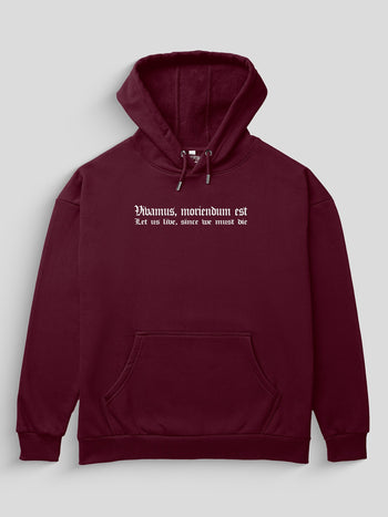 Vivamus Heavyweight Hoodie [Unisex] - 400 GSM-Core 91 Collection featuring t-shirts, oversized t-shirts, hoodies, and sweatshirts with bold, retro designs, combining 90s-inspired style and modern comfort