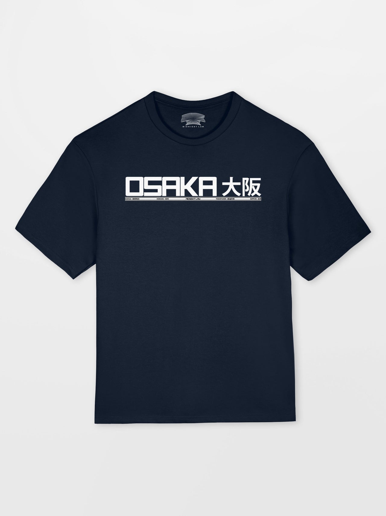 [Navy / L] Osaka Oversized T-Shirt