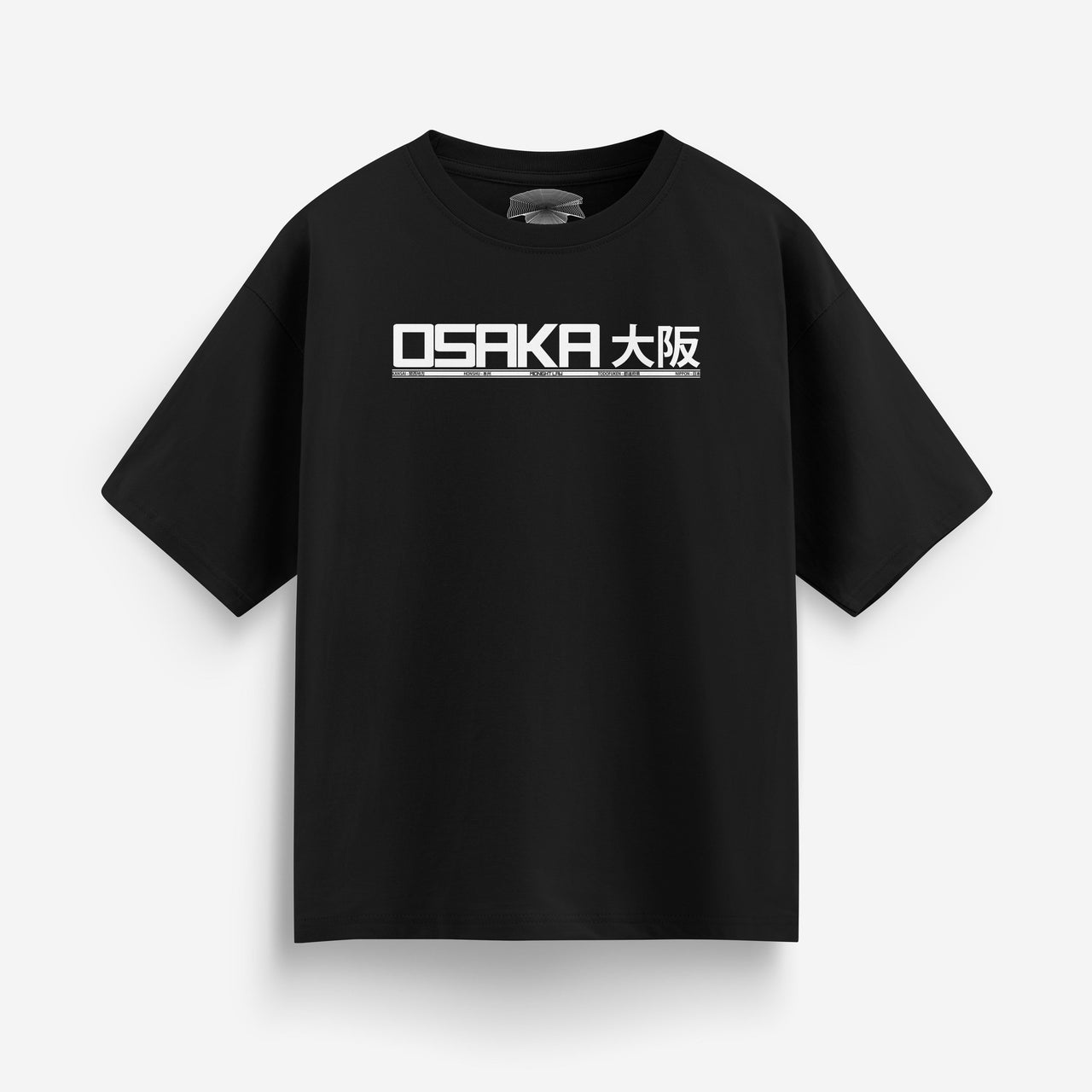 [Black / XS] Osaka Oversized T-Shirt